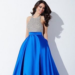 Jovani blue ball gown *IN SEARCH OF (ISO)*